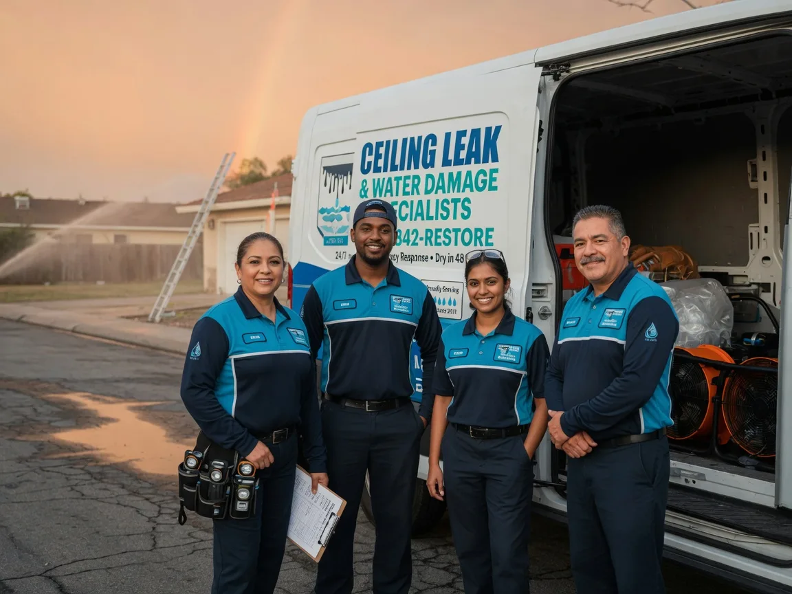 Ceiling Leak Cleanup company in Clairfield, TN